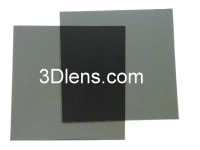 Película Polarizador Lineal 100x100mm con Adhesivo